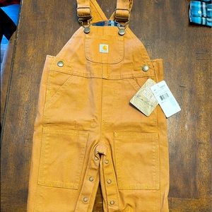 NWT Carhartt baby coveralls